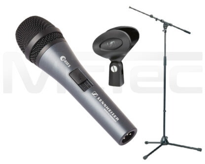 Mikrofon Sennheiser E835s + Mikrofonstativ (K&M 210/9 schwarz)