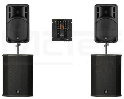 Lautsprecher/ Musikanlage mieten für bis zu 250 Gäste