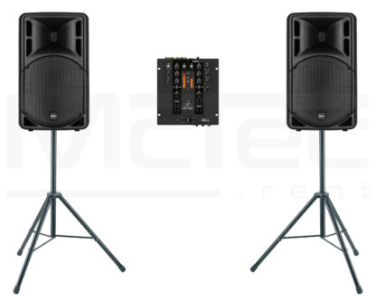 Lautsprecher/ Musikanlage mieten für bis zu 70 Gäste