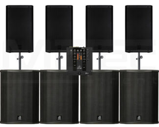 Lautsprecher/ Musikanlage mieten für bis zu 600 Gäste