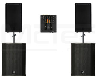 Lautsprecher/ Musikanlage mieten für bis zu 300 Gäste
