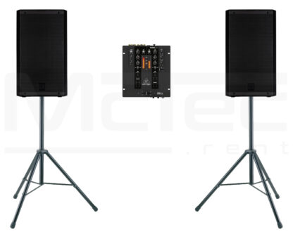 Lautsprecher/ Musikanlage mieten für bis zu 100 Gäste