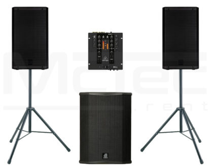 Lautsprecher/ Musikanlage mieten für bis zu 200 Gäste