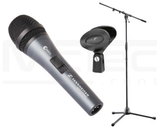 Mikrofon Sennheiser E835s + Mikrofonstativ (K&M 210/9 schwarz)