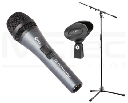 Mikrofon Sennheiser E835s + Mikrofonstativ (K&M 210/9 schwarz)