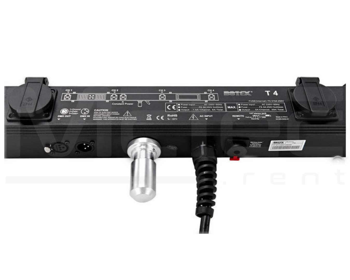 DMX Dimmer Bar für vier Halogen Scheinwerfer (je 500 Watt pro Kanal) – Bild 3