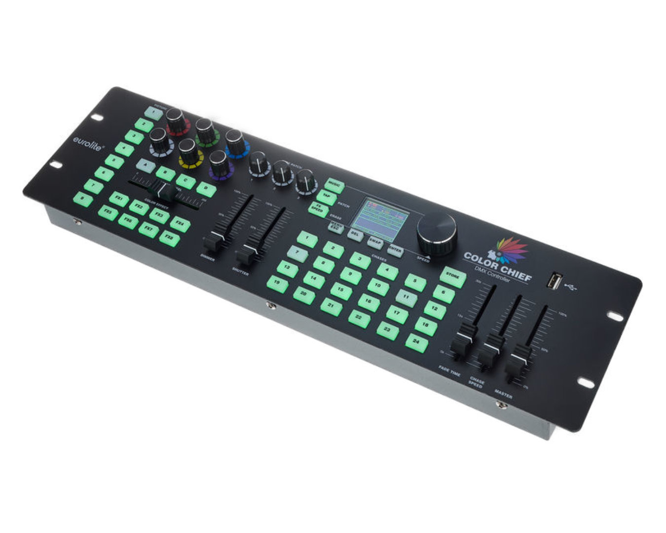 DMX Controller/ Mischpult: Eurolite ColorChief LED – Bild 3