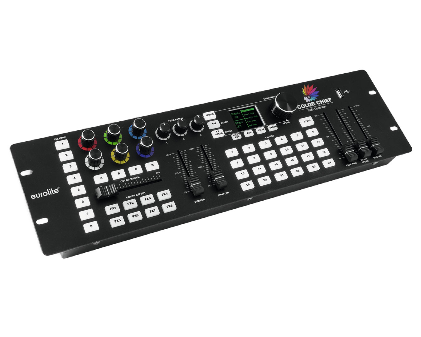 DMX Controller/ Mischpult: Eurolite ColorChief LED – Bild 4