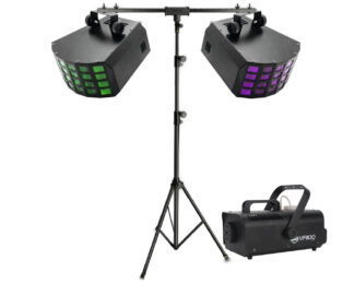 Lichtset A - LED Lichteffekte Lichtanlage Lichttechnik Licht Partybeleuchtung Nebelmaschine